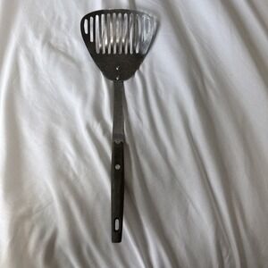 Vintage Household Stainless Steel Slotted Spoon Spatula